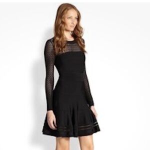 DVF Black Cocktail Dress